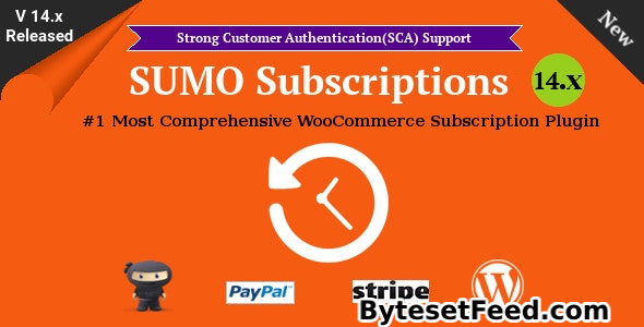 SUMO Subscriptions v15.4.0 - WooCommerce Subscription System