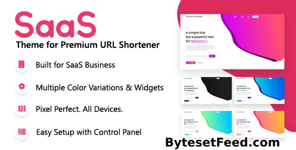 SaaS Theme for Premium URL Shortener v5.6.1