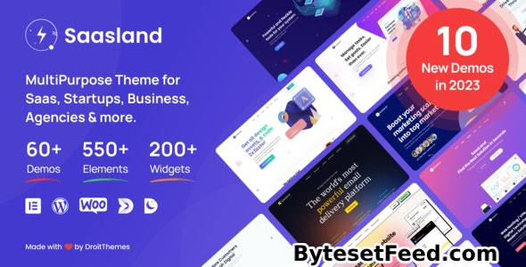 SaasLand v3.6.6 - MultiPurpose Theme for Saas & Startup