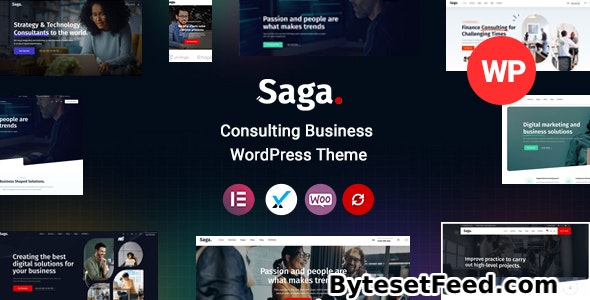 Saga v2.4 - Business Consulting WordPress Theme