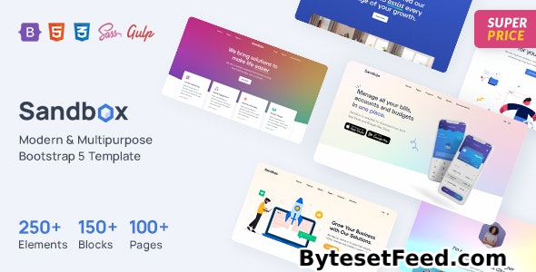 Sandbox v3.4.1 - Modern & Multipurpose Bootstrap 5 Template