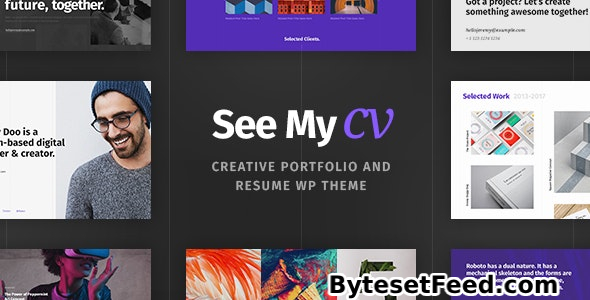See My CV v1.1.7 - Resume & vCard WordPress Theme
