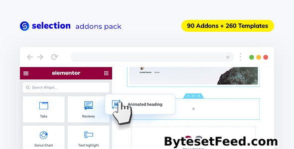 Selection v1.12.2 – Elementor Addons Pack for WordPress