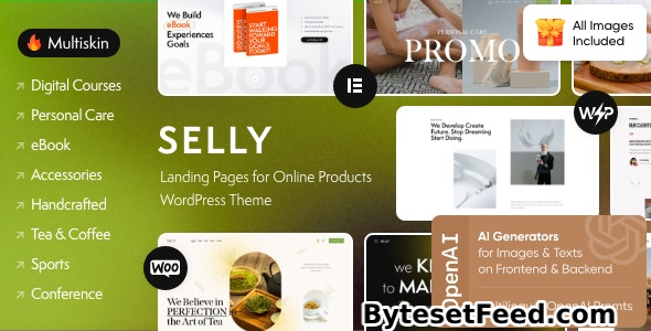 Selly v1.2 - Marketing Landing Page WordPress Theme