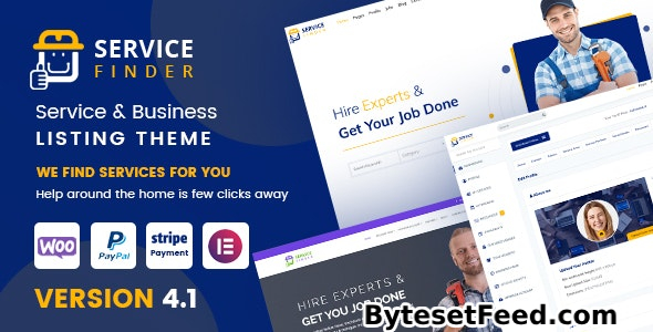 Service Finder v4.1 - Provider and Business Listing Theme
