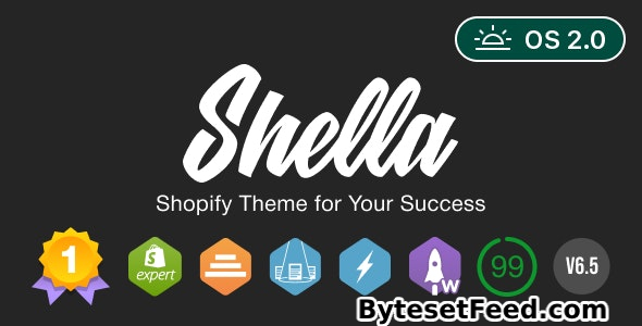 Shella v6.5.3 - Multipurpose Shopify Theme. Fast, Clean, and Flexible. OS 2.0