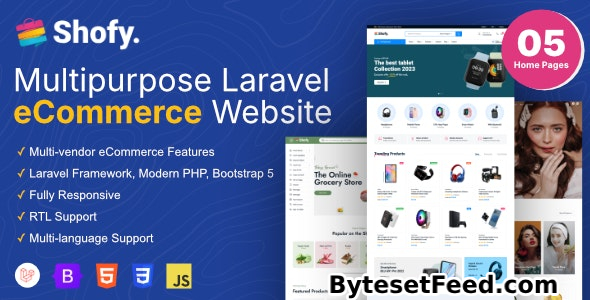 Shofy v1.0.10 - eCommerce & Multivendor Marketplace Laravel Platform - nulled