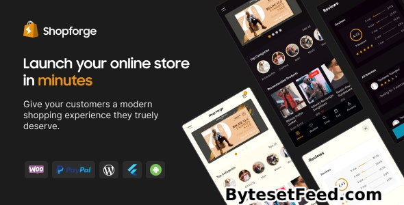 Shopforge - WooCommerce Mobile Apps (Android and iOS)