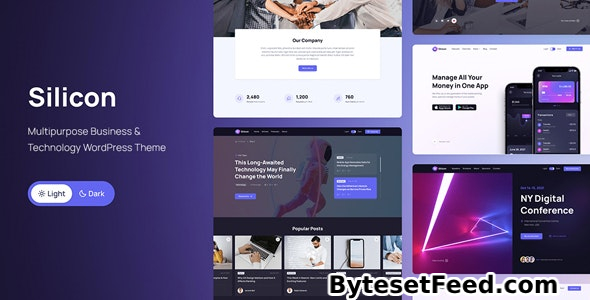 Silicon v1.6.3 - Multipurpose Technology WordPress Theme