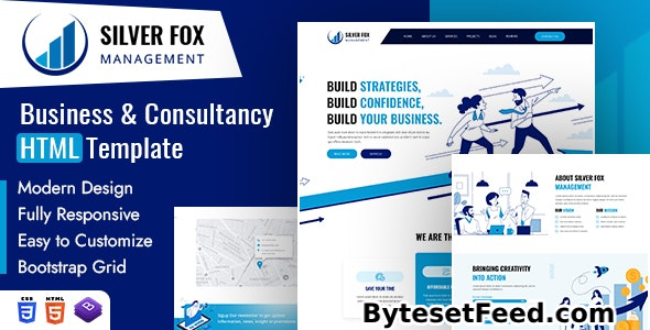 Silver Fox - Business & Consultancy HTML Template