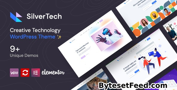 Silvertech v1.15 - Creative WordPress Theme