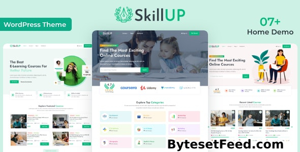 SkillUp v1.0.22 - Online Education WordPress Theme