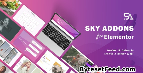 Sky Addons v2.0.3 - for Elementor Page Builder WordPress Plugin