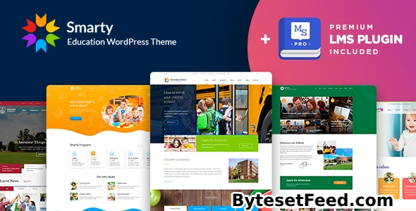 Smarty v3.5.4 - Education WordPress Theme for Kindergarten