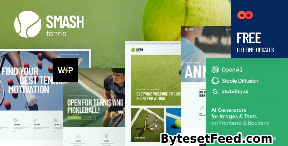 Smash - Tennis WordPress Theme