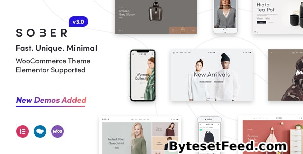 Sober v3.4.18 - WooCommerce WordPress Theme