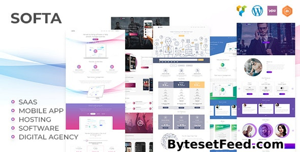 Softa v1.3.7 - SaaS, Software & WebApp WordPress