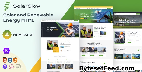 Solarglow - Solar & Renewable Energy HTML Template