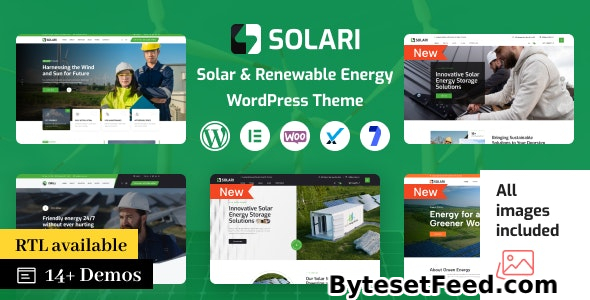 Solari v1.1.5 - Ecology & Solar Energy WordPress Theme