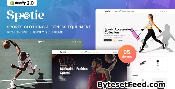 Spotie v1.0 - Sports Clothing & Fitness Equipment Shopify 2.0 Theme