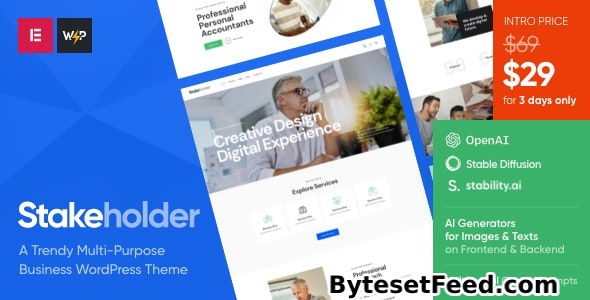 Stakeholder v1.0 - Business WordPress Theme