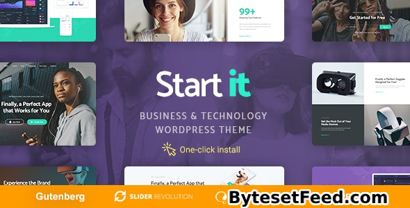 Start It v1.2.0 - Technology & Startup WP Theme