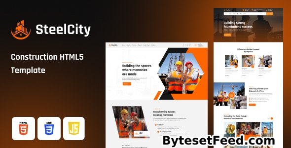 SteelCity - Construction HTML Template