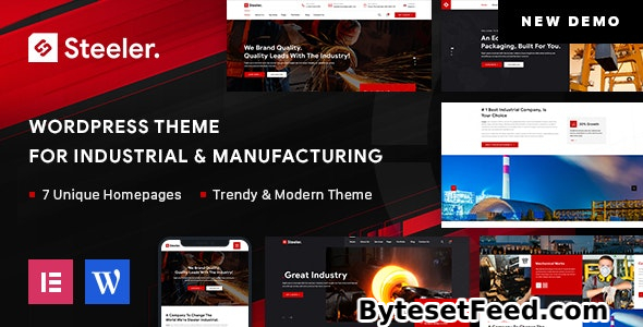 Steeler v3.0 - Industrial & Manufacturing WordPress Theme