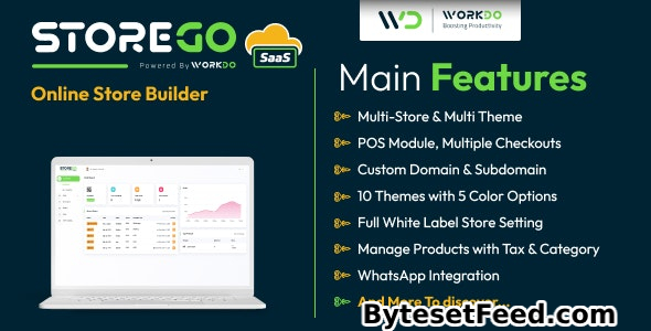 StoreGo SaaS v6.4 - Online Store Builder - nulled