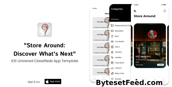 StoresAround - iOS Universal Store Finder App Template (Swift) 25 July 2024