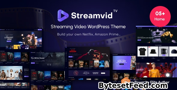 StreamVid v5.0.5 - Streaming Video WordPress Theme