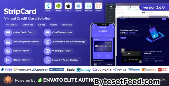 StripCard v3.6.0 - Virtual Credit Card Solution - nulled