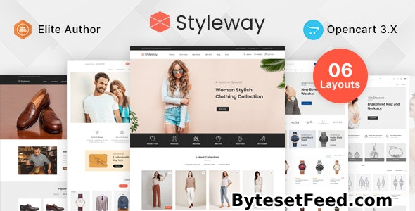 Styleway v1.0.5 - Online Fashion OpenCart 3.x Responsive Theme