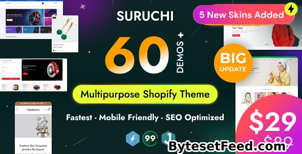 Suruchi v7.0.0 - Multipurpose Shopify Theme OS 2.0 - RTL support