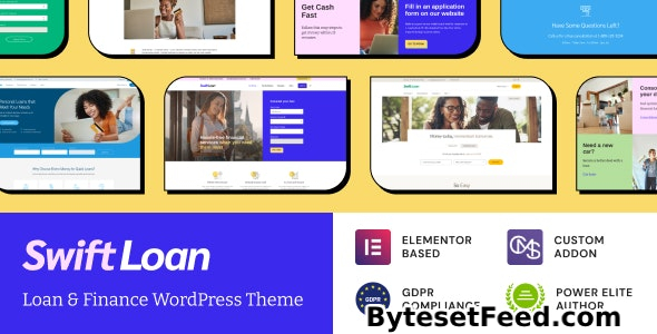 Swift Loan v1.1.8 - Payday & Banking Finance WordPress Theme