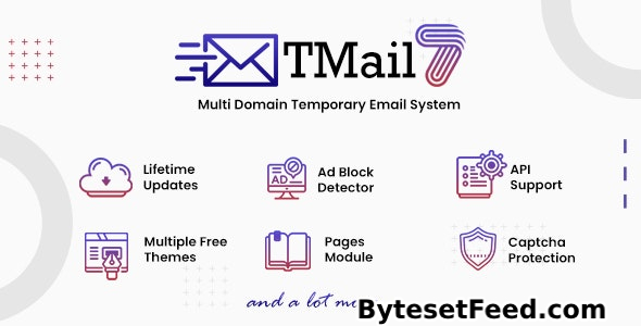 TMail v7.6.2 - Multi Domain Temporary Email System - nulled