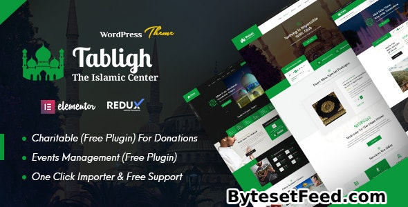 Tabligh v1.6 - Islamic Institute & Mosque WordPress Theme