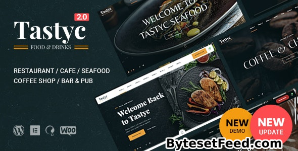 Tastyc v2.3.0 - Cafe Restaurant Theme