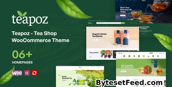 Teapoz v1.1.3 - Tea Shop WooCommerce Theme