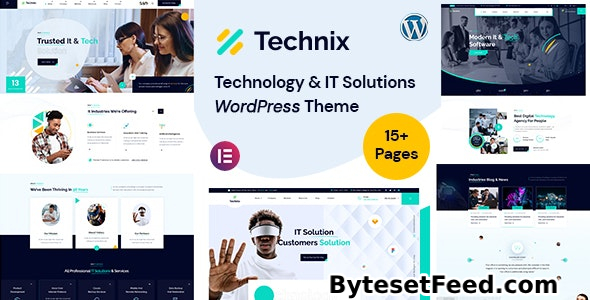 Technix v1.0.4 - Technology & IT Solutions WordPress Theme