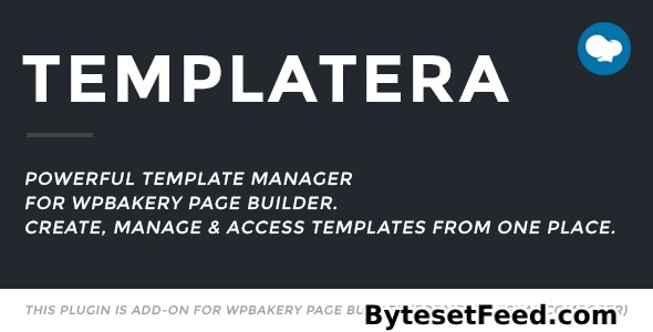 Templatera v2.2.0 - Template Manager for WPBakery Page Builder