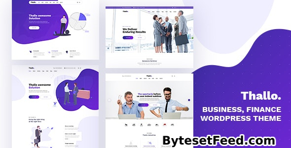 Thallo v1.1.4 - Consulting & Finance WordPress Theme
