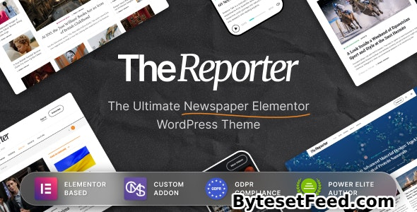The Reporter v1.0.11 - Newspaper Editorial WordPress Theme