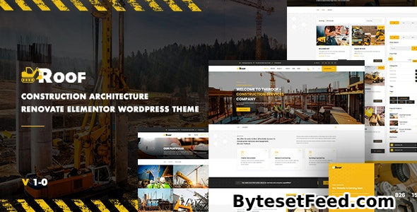 TheRoof v1.1.0 – Construction And Architecture WordPress Theme