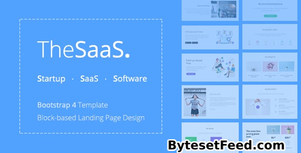 TheSaaS v2.2.3 - Responsive Bootstrap SaaS, Startup & WebApp Template