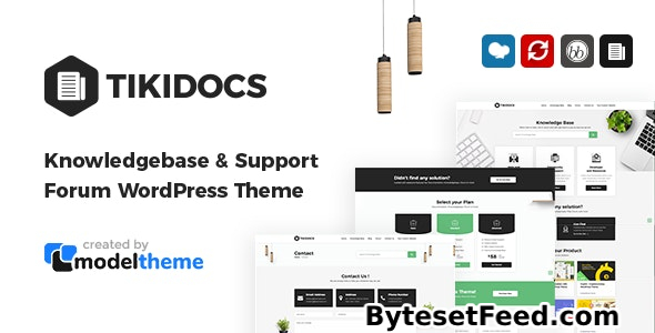 Tikidocs v2.2.1 - Knowledgebase & Support Forum WordPress Theme + RTL