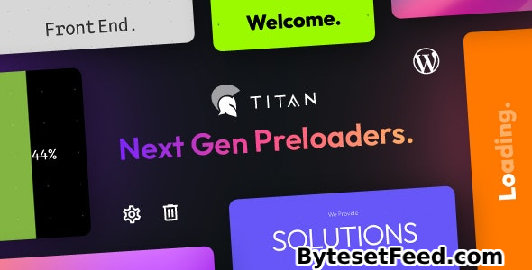 Titan Preloaders & Page Transitions WordPress Plugin v1.2.4