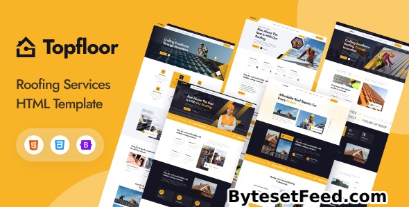 Topfloor - Roofing Services HTML Template