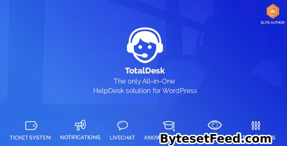 TotalDesk v1.8.1 - Helpdesk, Knowledge Base & Ticket System