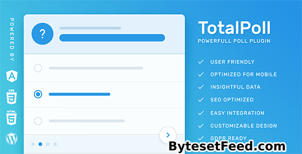 TotalPoll Pro v4.10.2 - WordPress Poll Plugin